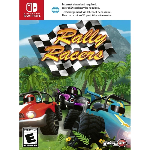 PLAY IT  Rally Racers - Code In Box [Nintendo Switch] The kids love it 