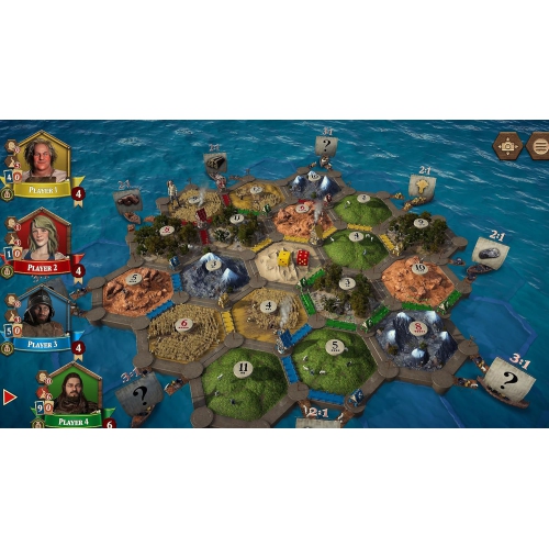 Jeu de société Catan: Console Edition - Édition Super Deluxe [PlayStation 5]