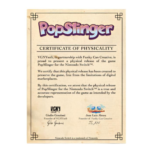 PopSlinger - Standard Edition [Nintendo Switch]