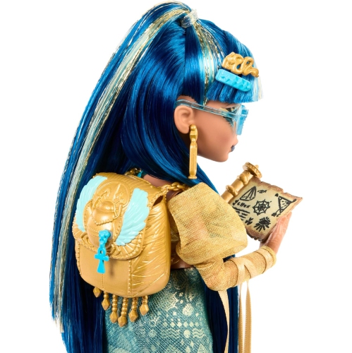 Monster High&nbsp;: La poupée Cleo De Nile comprend l'animal Cobra Hissette