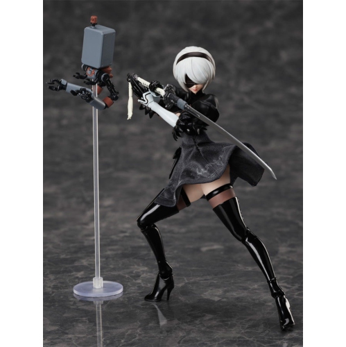 BUZZmod. NieR: Automata, Ver 1.1a 2B 1/12 Scale Action Figure