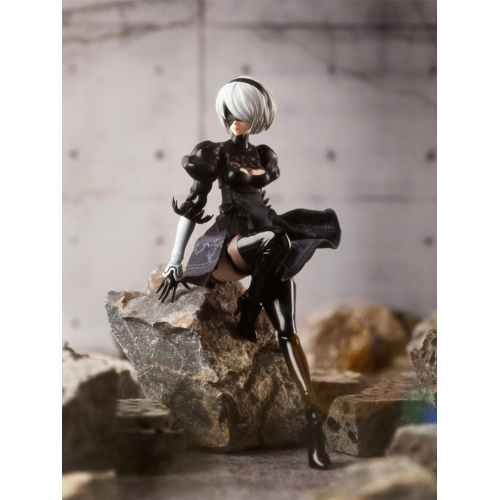 BUZZmod. NieR: Automata, Ver 1.1a 2B 1/12 Scale Action Figure