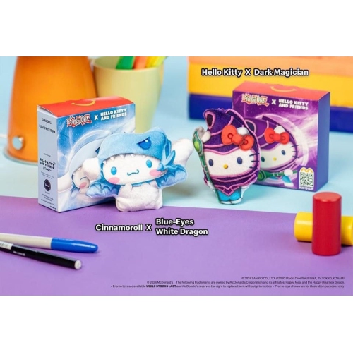 Yu-Gi-Oh x Hello Kitty & Friends x McDonald's Plush Figures - Limited Edition - Complete Set of 10