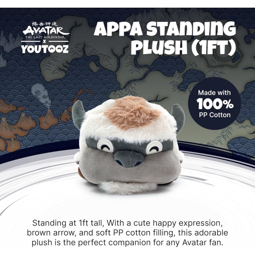 Youtooz: Avatar The Last Airbender Collection [Appa Standing 1-Foot Plush]