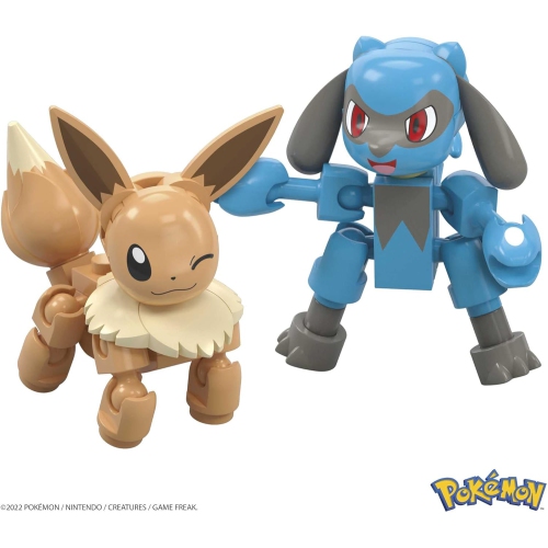MEGA Pokemon: Pokemon Picnic - 163 Piece Building Set - Eevee and Riolu
