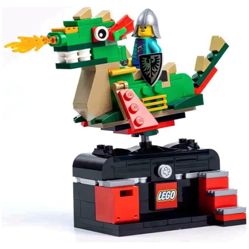 LEGO: Bricktober 2022 Dragon Adventure Ride - 168 Piece Building Kit [LEGO, #6432434]
