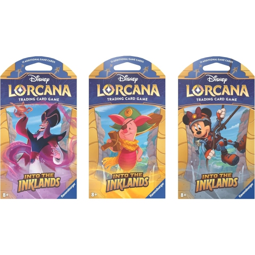 RAVENSBURGER  Disney Lorcana Tcg: Into The Inklands Sleeved Booster Pack - 1 Pack So many great cards! Love the cost and selection! Best Buy is the best for Lorcana