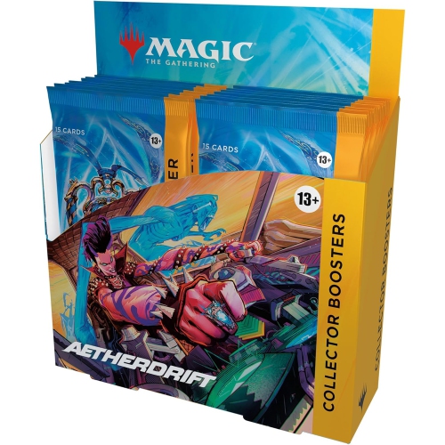 Magic: The Gathering MTG TCG: Aetherdrift Collector Booster Box - 12 Packs