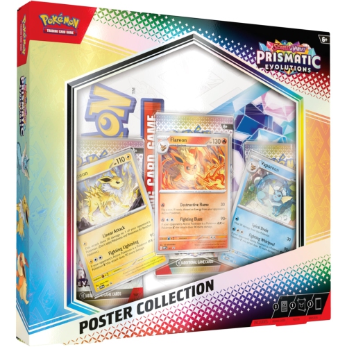 Pokemon TCG: Scarlet & Violet - Prismatic Evolutions Poster Collection
