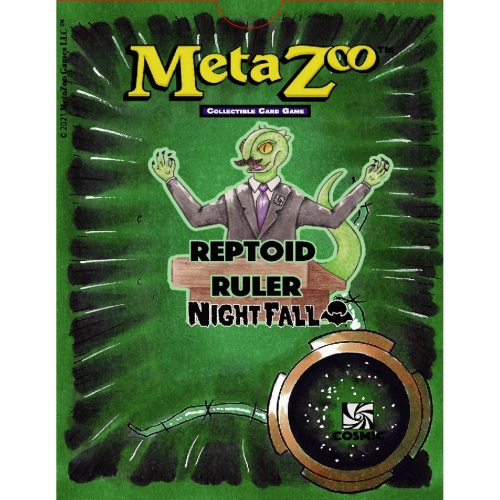MetaZoo: Nightfall Reptoid Ruler Theme Deck - 1st Edition