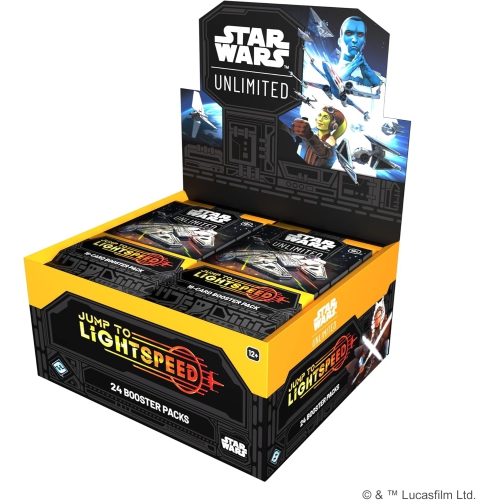 Star Wars Unlimited TCG: Jump to Lightspeed Booster Box - 24 packs