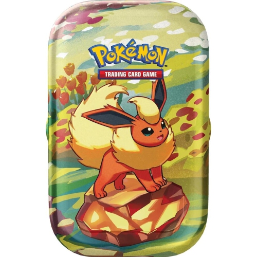 Pokemon TCG: Scarlet & Violet Prismatic Evolutions Mini Tin - Flareon