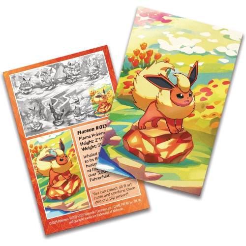 Pokemon TCG: Scarlet & Violet Prismatic Evolutions Mini Tin - Flareon