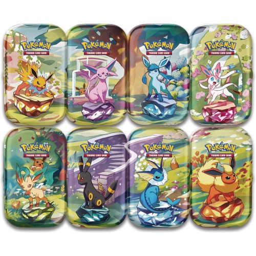 Pokemon TCG: Scarlet & Violet Prismatic Evolutions Mini Tin - Flareon