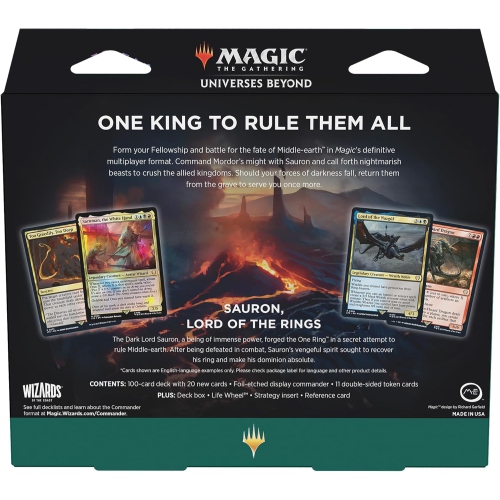 Magic: The Gathering TCG: The Lord of the Rings Commander Deck - The Hosts of Mordor