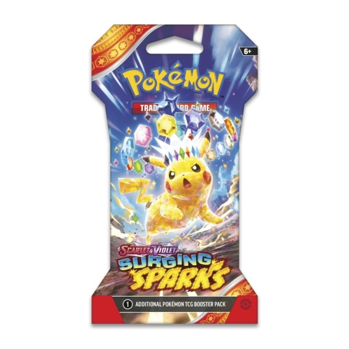 Pokemon TCG: Scarlet & Violet - Surging Sparks Sleeved Booster Pack