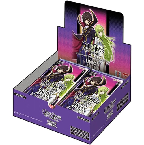 Union Arena TCG: Code Geass Lelouch of the Rebellion Booster Box [UE04BT] - 16 Packs