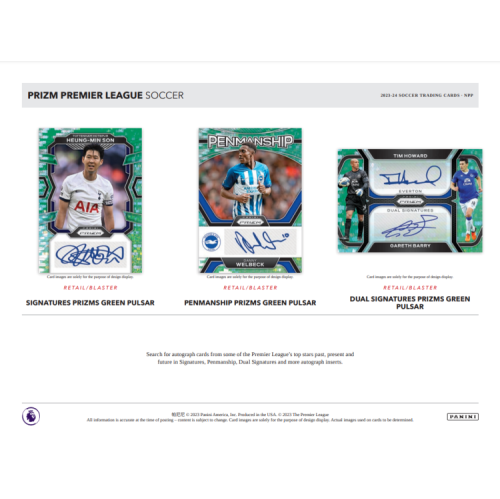Panini: 2023-2024 Prizm Premier League Soccer Blaster Box