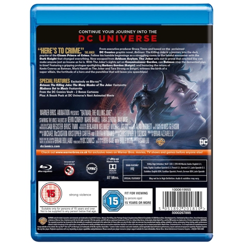 Batman The Killing Joke [Blu-Ray]