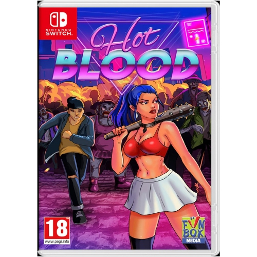 Hot Blood - Bonus x 2 Roxy Metal Key Rings [Nintendo Switch]