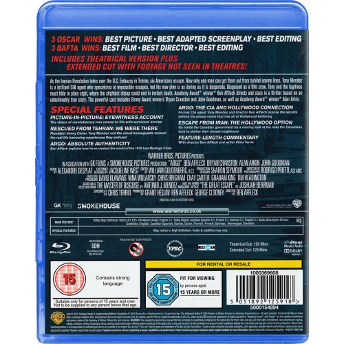 Argo - Extended Cut [Blu-Ray]