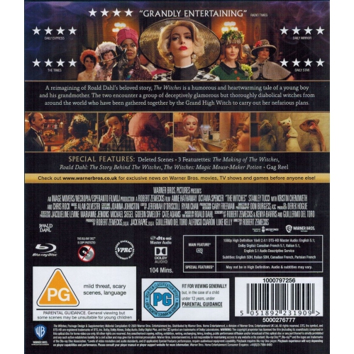 Roald Dahl's The Witches [Blu-Ray]