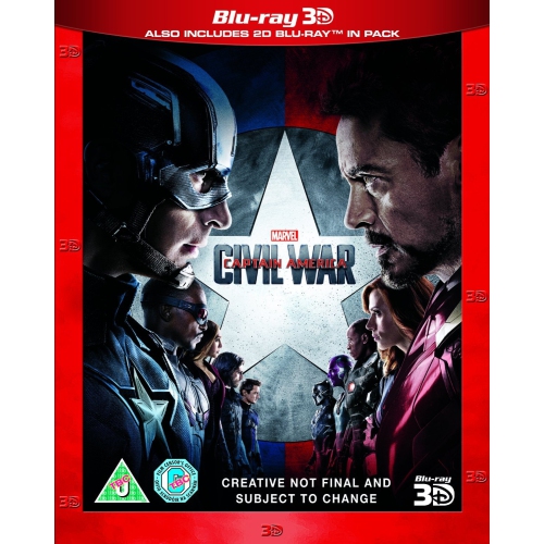 Captain America: Civil War [Blu-Ray 2D + 3D]