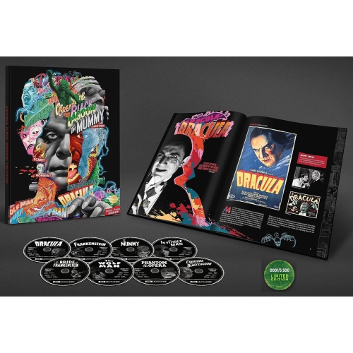 Universal Classic Monsters Limited Edition Collection [Blu-Ray + 4K UHD] + Digital