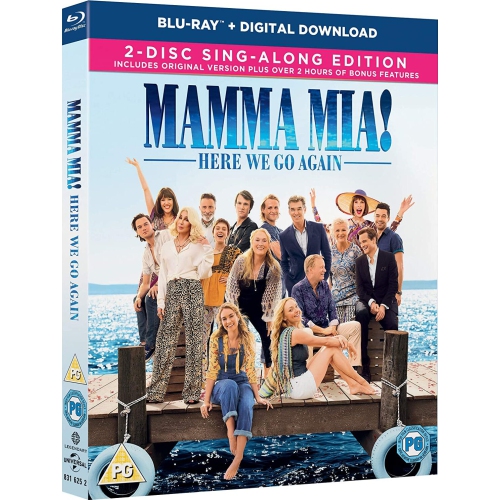 Mamma Mia! Here We Go Again: 2-Disc Sing Along Edition [Blu-Ray]