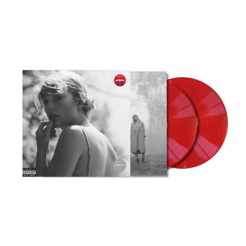 Taylor Swift: Folklore Target Exclusive Red LP [Audio Vinyl]