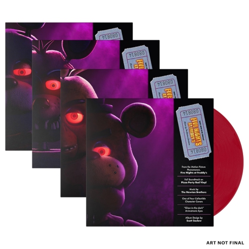 IAM8BIT  Five Nights At Freddy's Vinyl Soundtrack - 1 Random Cover [Audio Vinyl]