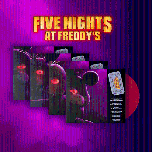 Five Nights at Freddy's Vinyl Soundtrack - 1 Random Cover [Audio Vinyl]