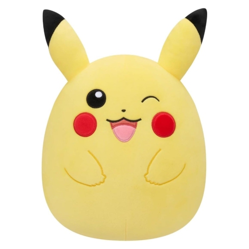 Squishmallow Pokemon Winking Pikachu Plush - 10"