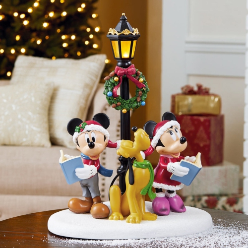 Disney Christmas Mickey & Minnie Mouse Christmas Carolers