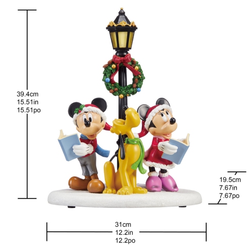 Disney Christmas Mickey & Minnie Mouse Christmas Carolers