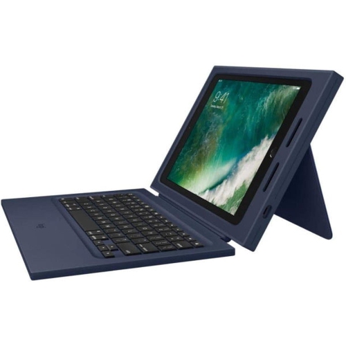 Logitech Rugged Protection Combo Keyboard and Folio Case for iPad 9.7 / (6th Gen) - Bulk Packaging - Navy Blue [Electronics]