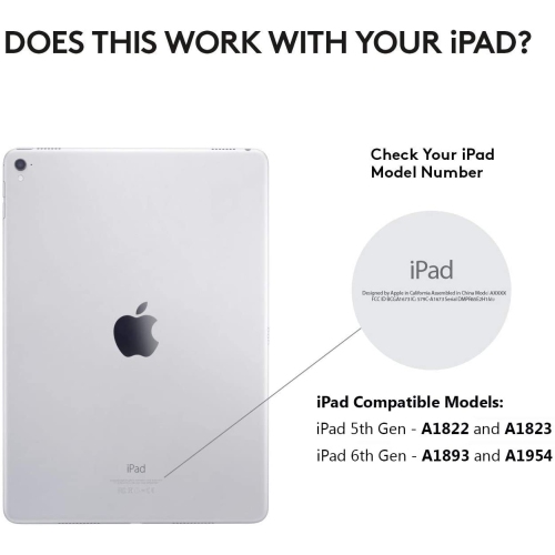 Logitech Rugged Protection Combo Keyboard and Folio Case for iPad 9.7 / (6th Gen) - Bulk Packaging - Navy Blue [Electronics]