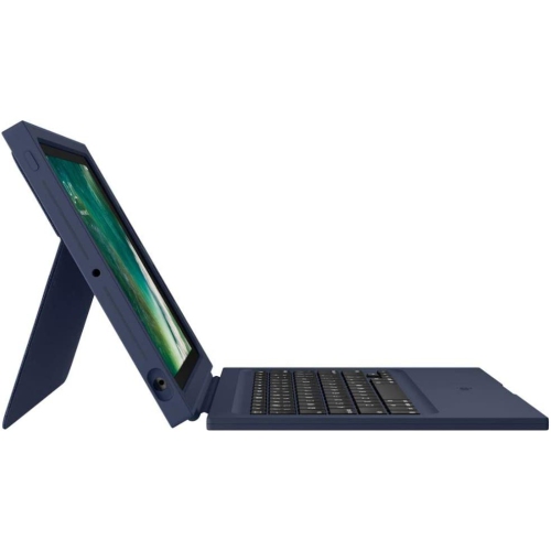 Logitech Rugged Protection Combo Keyboard and Folio Case for iPad 9.7 / (6th Gen) - Bulk Packaging - Navy Blue [Electronics]