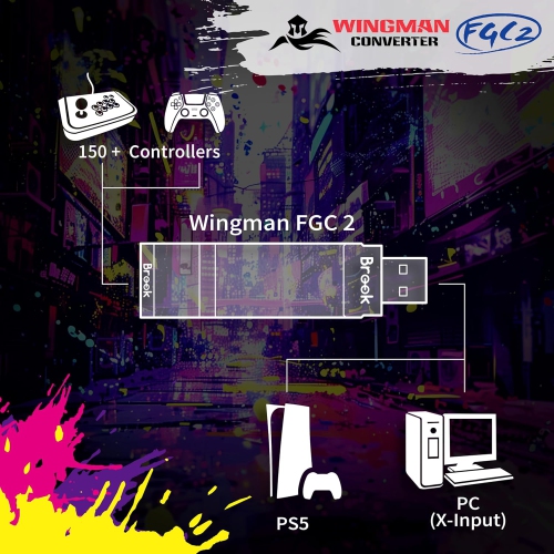 Brook Gaming: Wingman FGC 2 Converter - PS5 [Electronics]