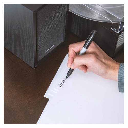 Crosley: Vinyl Dividers - AC1054A-WH - White [Electronics]