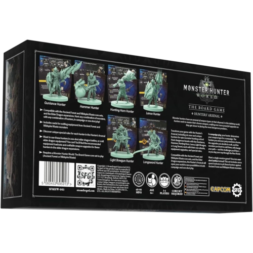 Monster Hunter World: The Board Game - Hunter's Arsenal Expansion [Board Game, 1 -4 Players]