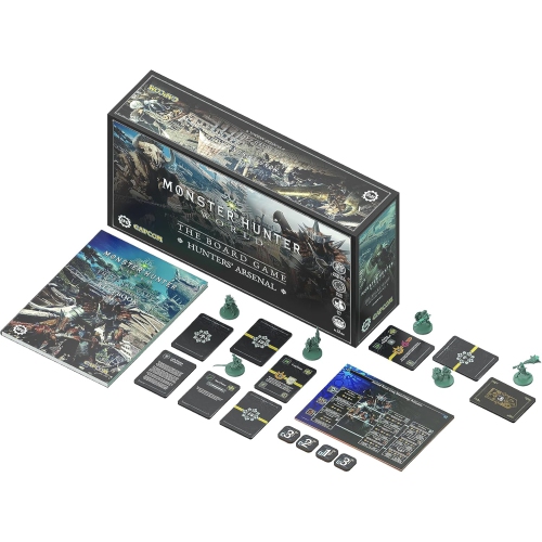 Monster Hunter World: The Board Game - Hunter's Arsenal Expansion [Board Game, 1 -4 Players]