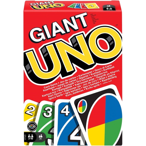 MATTEL  Giant Uno Great features