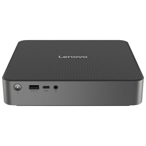 Lenovo IdeaCentre Mini X Desktop PC - Luna Grey (Qualcomm Snapdragon X/32GB RAM/512GB SSD/Windows 11)