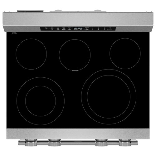 KitchenAid 30" 5.3 Cu. Ft. Convection Freestanding Electric Air Fry Range - Stainless Steel