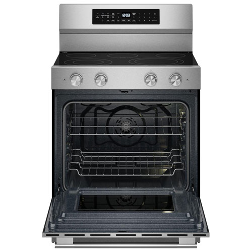 KitchenAid 30" 5.3 Cu. Ft. Convection Freestanding Electric Air Fry Range - Stainless Steel