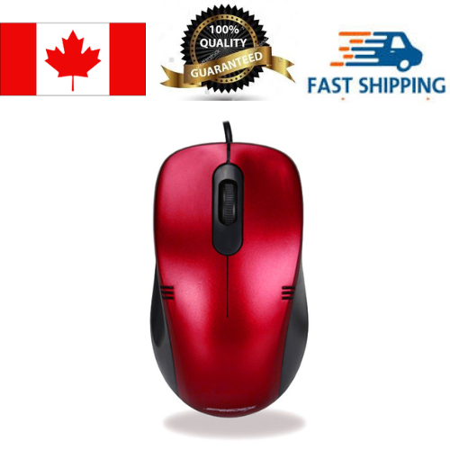 SPEEDEX  Ms203 USB2.0 Office Optical Mouse_Red