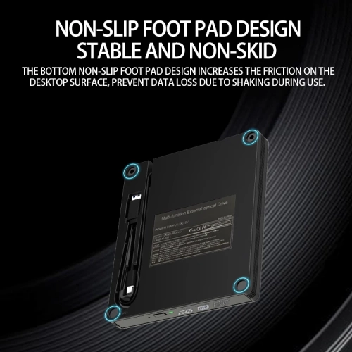 Multifunctional USB 3.0 external optical drive DVD/CD burner suitable for desktop notebook optical drive - DVD-RW burner