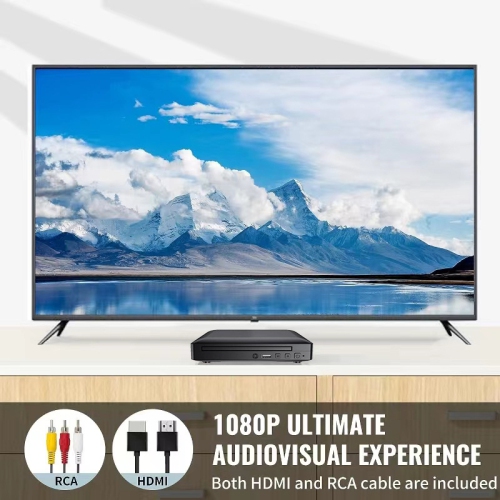 Lecteur DVD HD Lecteur VCD Lecteur CD Home USB Lecteur VCD HD Lecteur CD Interface USB 360° stéréo