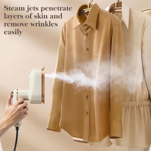 Mini Handheld Steamer, Portable Folding Steamer, Small Steam Iron Suitable for Home or Travel Use